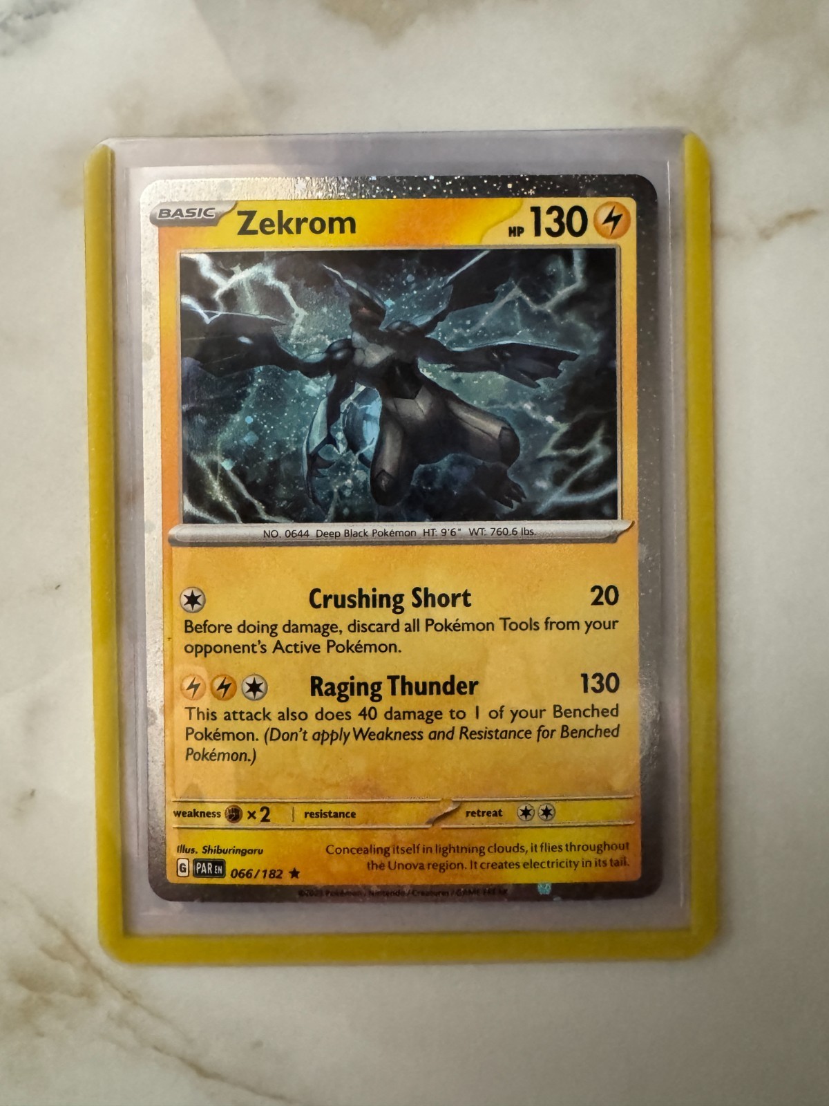 Zekrom 066/182 Cosmos Holo