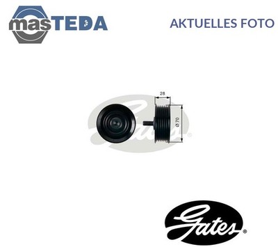 T36410 UMLENKROLLE KEILRIPPENRIEMEN NIEDRIGER RECHT GATES FÜR KIA SPORTAGE 2L
