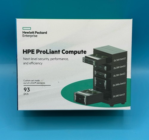Hewlett Packard Enterprise HPE ProLiant Compute Gen12 LEGO SET ULTRA RARE - Afbeelding 21 van 21