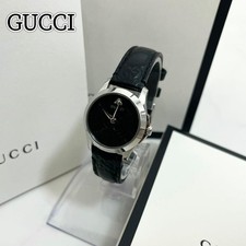 Working Gucci 126.5G Timeless Gg Dial Watch Black