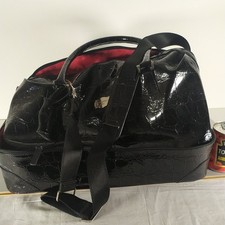 Jasper Conran  Tripp Black Croc-Effect  Weekender / cabin bag