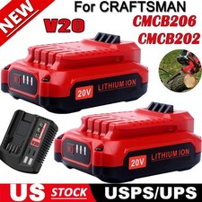 For Craftsman V20 Lithium Battery CMCB204 CMCB205 CMCB202 CMCB206 CMCB203