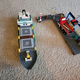 LEGO CITY Harbor 4645 USED INCOMPLETE SET READ
