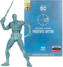 McFarlane DC Multiverse 7  Deathstroke DC Rebirth Frostbite Edition Gold Label