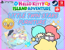 Hello Kitty Island Adventure Little Twin Stars Furniture Set