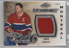 2015-16 Leaf Ultimate The First Six Silver 4/9 Doug Harvey #F6-05 HOF 1p0