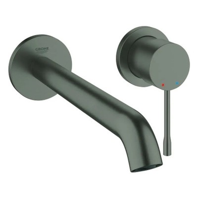 GROHE 2-L-WT-Wandbatt. Essence 29193_1 FMS Ausl. 230mm hard graphite gebürstet