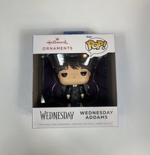 2024 Hallmark Funko Pop WEDNESDAY ADDAMS Christmas Boxed Ornament NEW