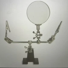 NEIKO 01902 Adjustable Helping Hand with Magnifying Glass Soldering Station