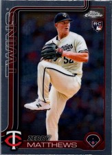 2025 Topps Chrome #277 Zebby Matthews