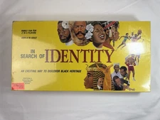 1984 In Search Of Identity Board Game, Edition II Featuring the Identity Book