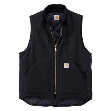 Image of Carhartt Duck Arctic Quilted Lined Vest Black M
