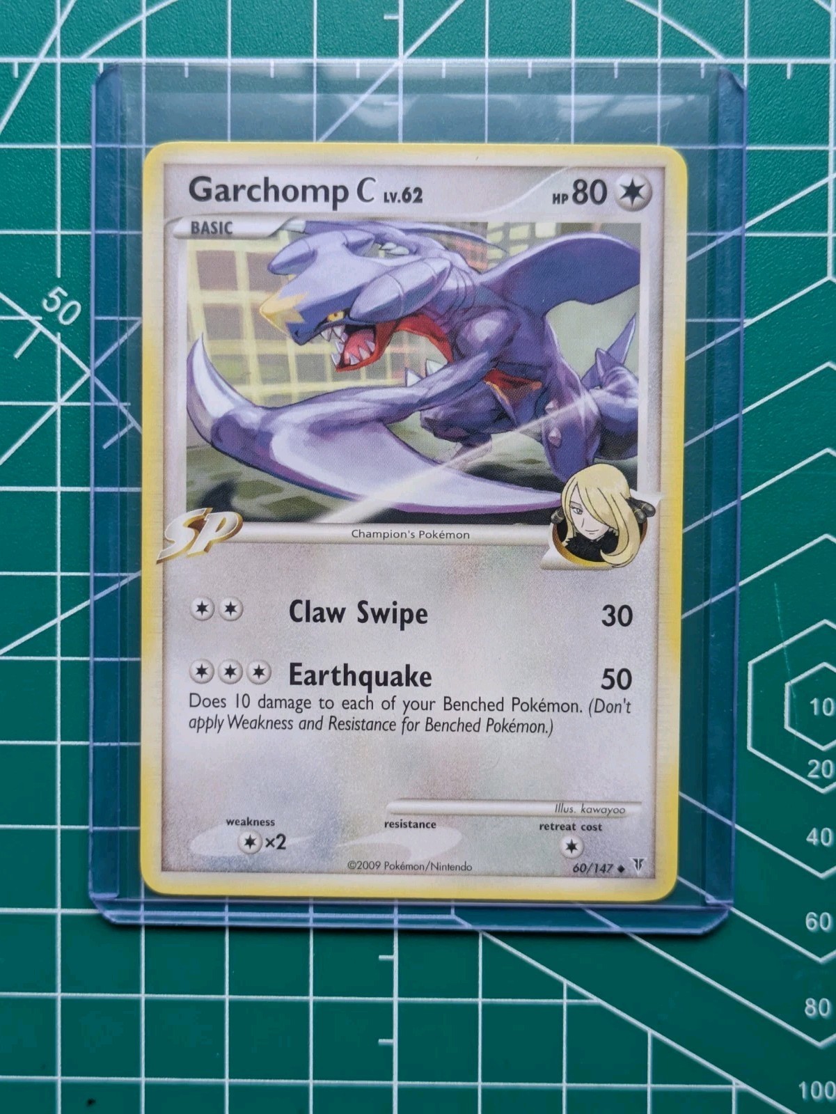 Pokemon Supreme Victors "Garchomp C" 60/147 Regular Card LP