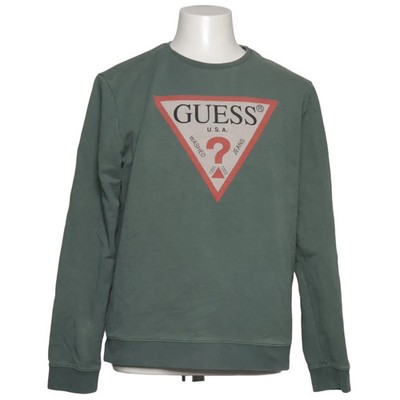 Guess, Sweatshirt, Größe: L, Grün, Polyurethan, Print, Herren #5HY