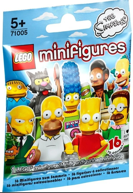 LEGO The Simpsons Series 1 Collectible Minifigures 71005 -Mr. Burns (SEALED) - Image 2 of 2