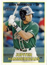 2016 Topps Heritage Minor League #134 John Norwood Near Mint