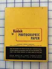 Kodak Velox 4x5 100 Sheets grade 4 single weight exp NOV 1954