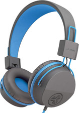 JLab JBuddies Studio On-Ear Kids Wired Headphones, Toddler Headphones, Kid Safe,