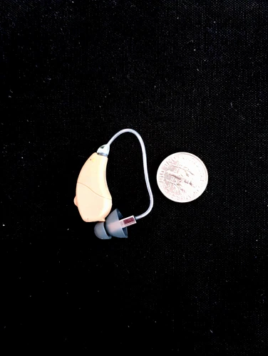 NEW PROGRAMMABLE MINI DIGITAL RIC HEARING AID right noise control WE PROGRAM