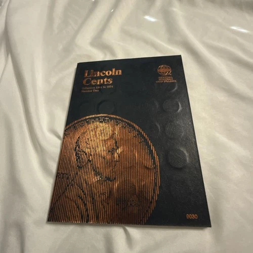Lincoln Cent Collection 1941 to  1974 | Whitman Coin Album | Missing 2