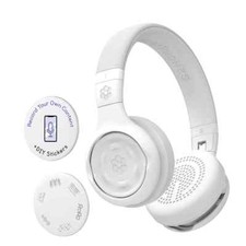 StoryPhones Storytelling Bluetooth Wireless Kids Headphones Intro Bundle White