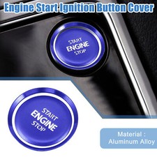 Auto Motor Start Stopp Knopfabdeckung Aufkleb...