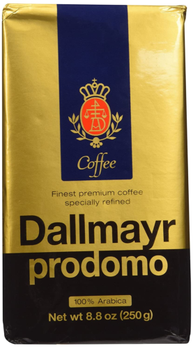 Dallmayr Coffee Grnd Prodomo, złoty, 8,8 uncji - Zdjęcie 1 z 12