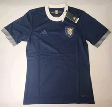 NEW Official Genuine Adidas Scotland 150th Anniversary Shirt Men’s Size US Small