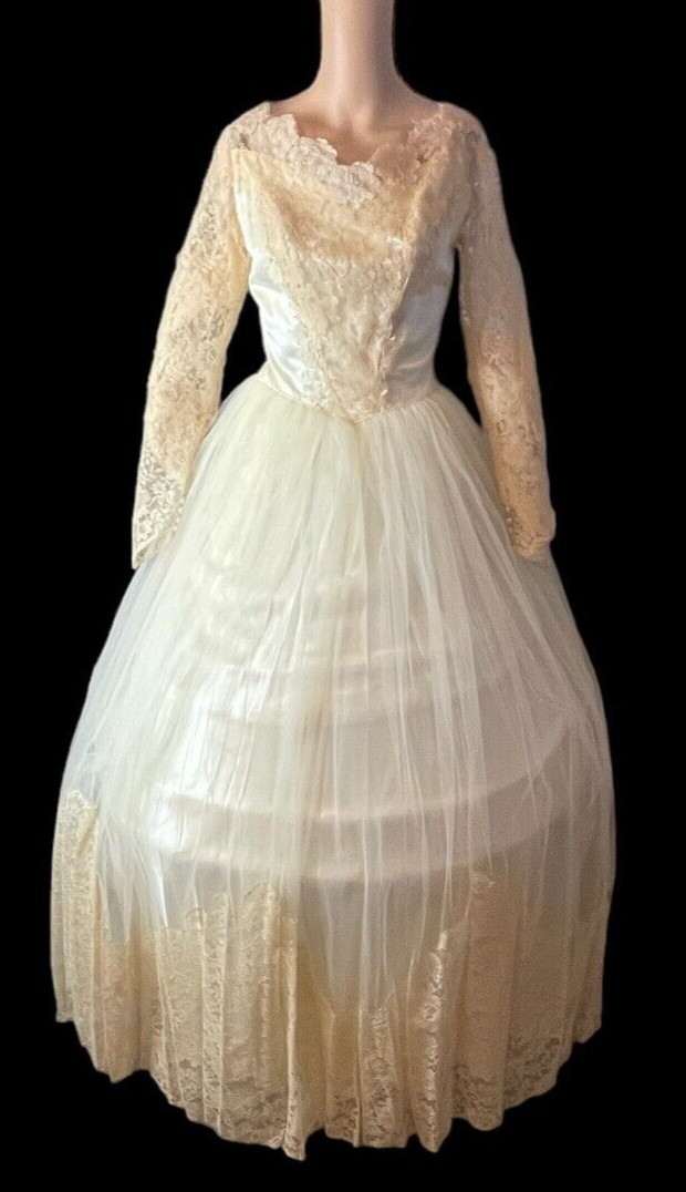 Women Vintage Lace Tulle Bandage Skirt