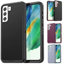 Case For Samsung Galaxy S21 FE 5G Heavy Duty Shockproof Rugged Protective Cover