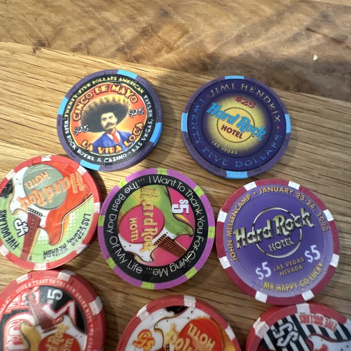 ハードロックカジノ25ドルチップ　　Jimi Hendrix ハードロックカジノ25ドルチップ Jimi Hendrix JIMI HENDRIX