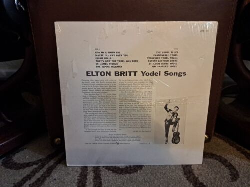 Elton Britt - Yodel Songs 1956 RCA Victor NEW Sealed LP LPM-1288 - Picture 2 of 7
