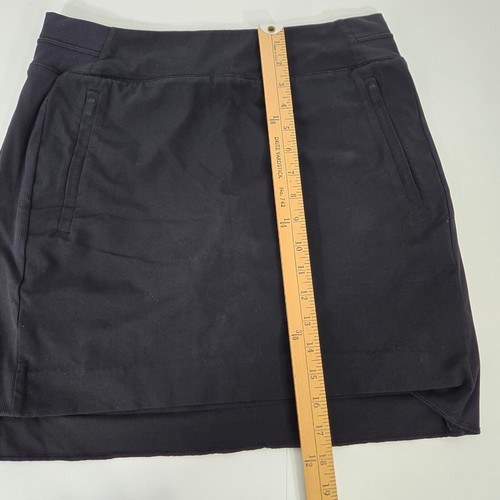 ATHLETA Brooklyn Skirt Skort Women's 6 Slash Zip Pockets Stretch 657678 - Imagen 10 de 11