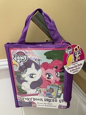 My Little Pony STORYBOOK DRESS UP SET With Organizer Bag.