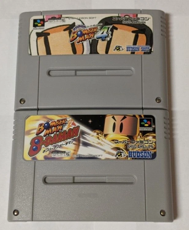 Super Bomberman MAN Nintendo Super Famicom SNES Japonaise JP SHVC-H6