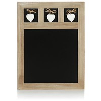 Memotafel - Kreidetafel Zum AufhäNgen - Dekorative Tafel Zum Beschriften - 40X30