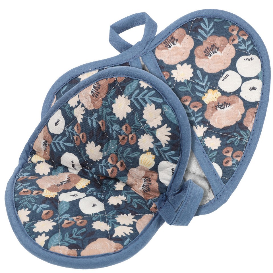 4 Pairs Kitchen Hot Pot Holders Baking Gloves Reusable Oven Mitts