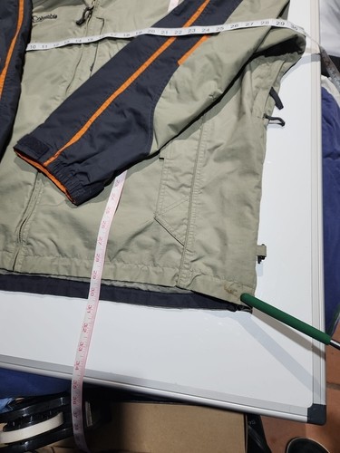 Columbia Rain Jacket Men's XL Full Zip Waterproof Hooded Interchangeable X Large - Picture 7 of 9
