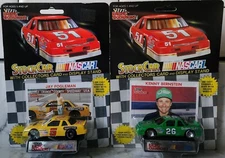 Vintage #26 Kenny Bernstein Quaker State & #5 Jay Fogleman 1/64 Racing Champions
