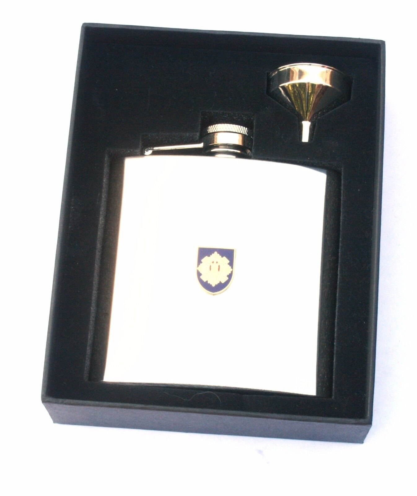 Kings Own Scottish Borderers 6oz Hip Flask Military Personalised Gift BGK28