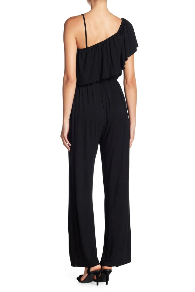 Женский комбинезон BB Dakota 157302 Maryana с оборками без рукавов черный размер XS - Изображение 2 из 2