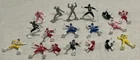 18 Vintage Mighty Morphin Power Rangers Micro Machines Galoob Mini Figures 1990s