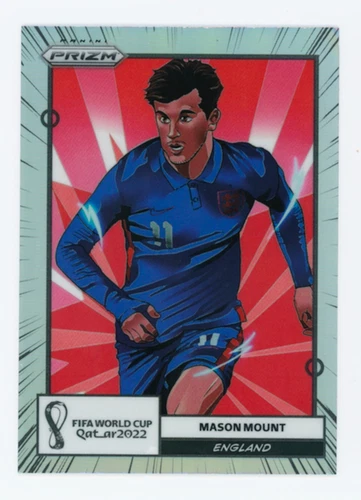 2022 Mason Mount Panini Prizm World Cup Qatar Manga England Case Hit Card SSP