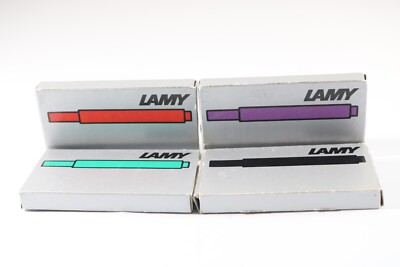 Vintage Lamy T10 Tintenminen, 4 verschiedene Farben, mehrere Angebote