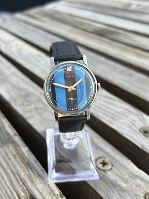 Vintage Retro Watch Pobeda Retro Soviet USSR Mechanical Wristwatch 1980s