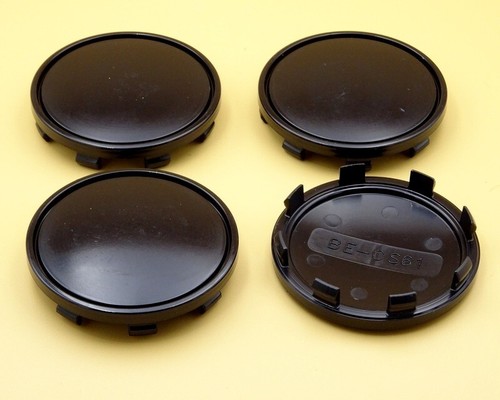 4 x hub caps wheel cover 61 mm 57.5 mm for alloy rims black CS61 - Picture 4 of 6