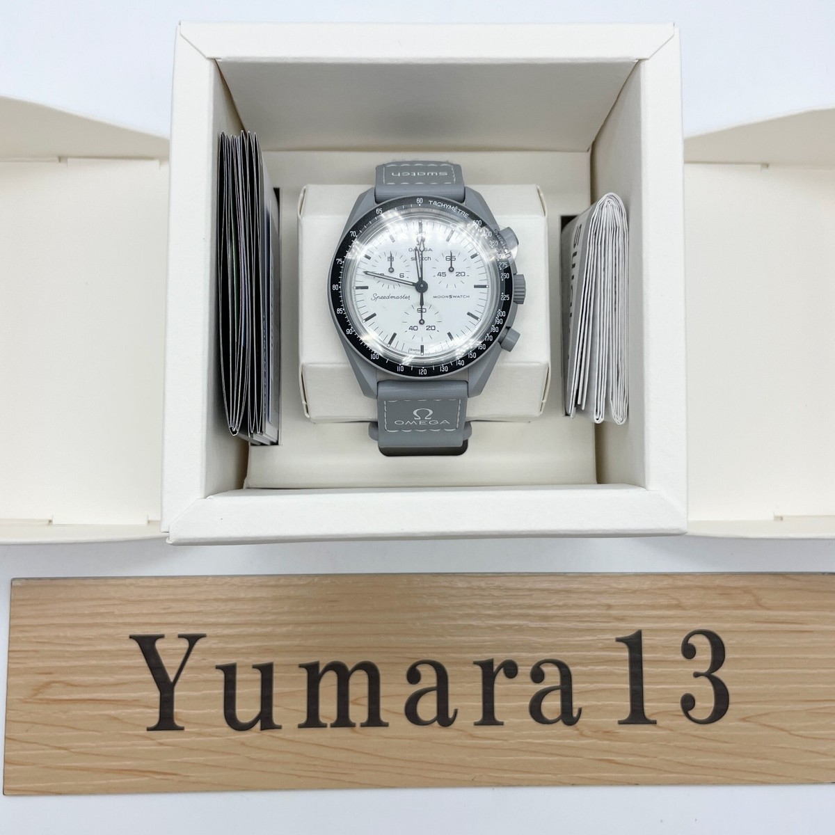 Swatch x OMEGA BIOCERAMIC MoonSwatch 1965 Gray/White