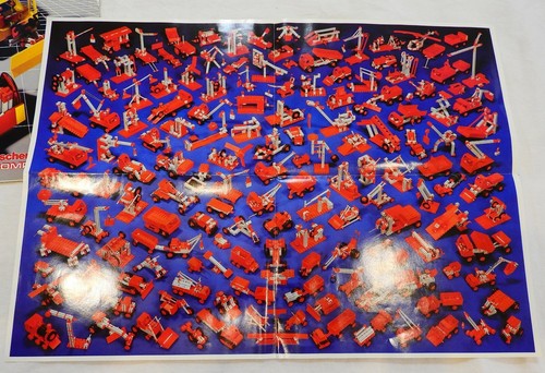 Fischer Technik - 3 Prospekte - 1 Poster - Katalog - mit Preisliste (A69a) - Picture 8 of 12