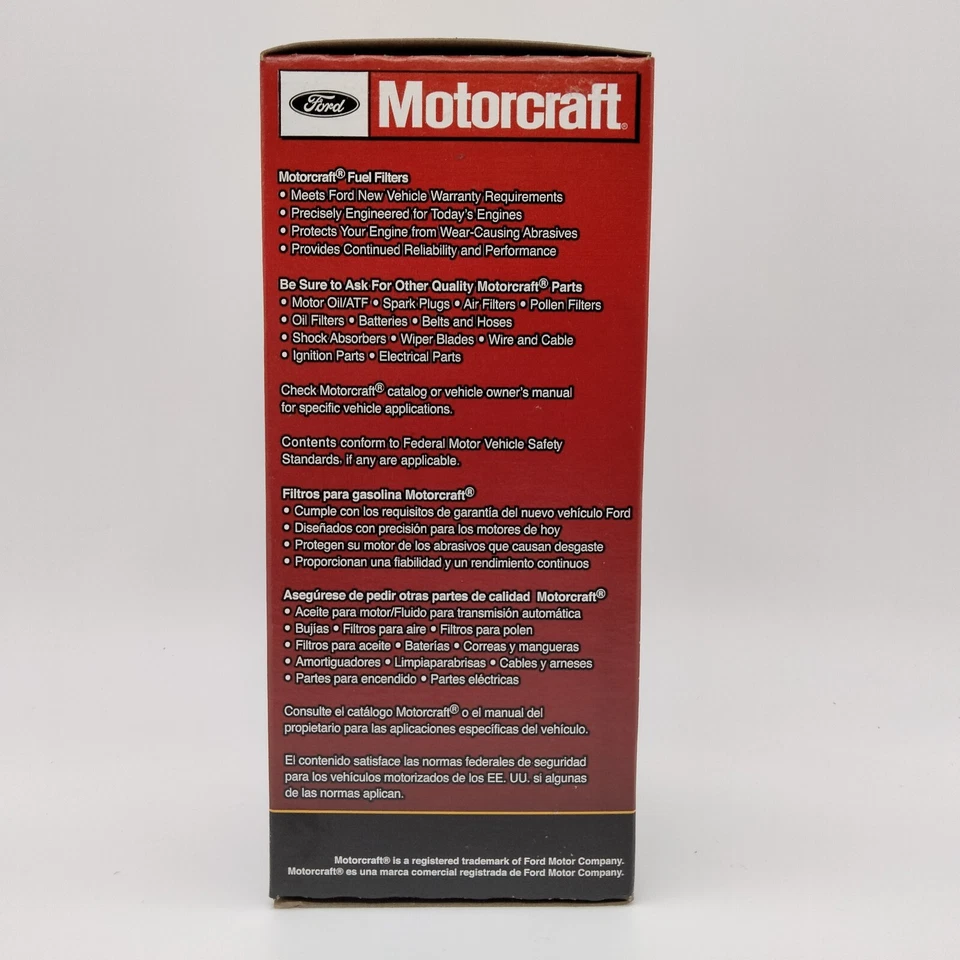 Filtro de combustible de gasolina FG-1062 Motorcraft nuevo para Lincoln Navigator 2003-2004 Foto 3 de 4