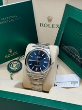 Rolex Oyster Perpetual 41 NEW 2023 Blue Dial Stainless Steel Smooth Bezel 2